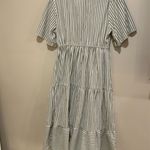 Green and white maxi dress (L) Size L Photo 5