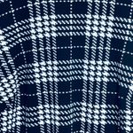 Violet B Houndstooth 3/4 Bell Sleeve Dress 1X Black Photo 2