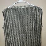 COS  Plisse geometric print sleeveless top women’s size small Photo 5
