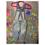 Abercrombie & Fitch Cropped Overalls Photo 1