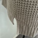 SO  Women's Crew Neck Sweater - Beige and Black Stripes Photo 3