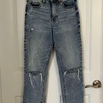 DAZE DENIM Straight Up Light Wash High Photo 3