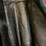 Borg vintage faux fur sleeve jacket Black Size L Photo 4