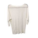 Lilly Pulitzer Lilly Pulizter Linen Boat Neck 3/4 Sleeve Dolman Knit Top Womens Size XS White Photo 1