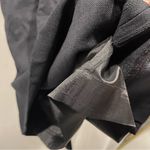 Vintage 70’s Halston American luxury midi skirt lined textured pockets Black Photo 6