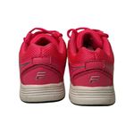 FILA Hot Pink Low Top Mesh Lace Up Athletic Womens Sneakers Running Shoes Size 7 Photo 5