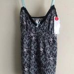 Marilyn Monroe  Women’s Babydoll Cami Pajama Top Floral Lace Damask size M Photo 0