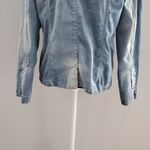 Tian Mei Distressed Light Blue Jean Jacket Size L Size L Photo 3