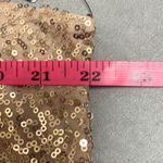 Melrose and Market  Rose Gold Sequin Top Sleeveless XXXL NWT Glam Bling Party Photo 9