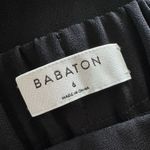 Babaton  Cohen Cropped Pleated Dress Pants in Black Size 6 Photo 5