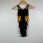 Tyr. SPORT Women's Phoenix Splice DiamondFit Swimsuit Size 30 Black/Gold Photo 3