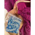 Free People  Magenta Lace Mini‎ Dress Romantic Boho Evening Cocktail Party medium Photo 4