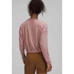 Lululemon Spiced Chai Dropped Shoulder Long Sleeve Top Womens 6 Photo 1