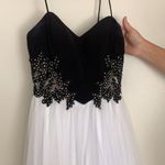 Blondie Nites Black and white gown Photo 6