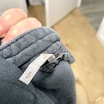 Free People  Asymmetrical Cropped Distressed Moto Jacket Indie Gray size Small Photo 13