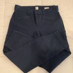 Gap #114 Stretch Navy Cropped Pants Photo 3