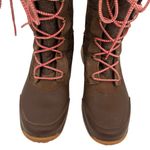 Salomon  Women's Brown Hime High Winter Faux Fur Boots Size 8 Photo 3