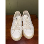 VEJA  Esplar Logo Sneakers Women's White Leather Low Top Casual Sneakers Sz 9 40 Photo 1