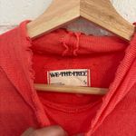 Free People NWOT Sara pointelle turtleneck longsleeve top in flame red Photo 5