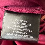 Crystal Doll Crystal Dolls Sleeveless Short Sheath Size 9 Jr. Burgundy Party Cocktail Dress Photo 10