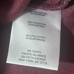 Ellen Tracy Eggplant Stretch Button Down Blazer Jacket Size Large Photo 6