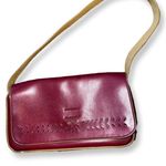 Mondani Purse New York Simulated Leather Small Red Shoulder Bag Brown Photo 0
