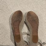 Badgley Mischka Ashley By 26 International Silver Wedge Sandals Photo 3