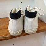 Madewell COPY -  unisex mens 6.5 women 8 high top white leather brown fashion sn… Photo 4