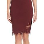 ASTR Burgundy Dress Photo 0