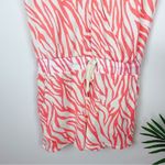 n:philanthropy Royce Romper in Tropical Abstract Coral Photo 2