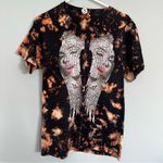 Handmade Marilyn Monroe Angel Reverse Tie-Dye Graphic T-Shirt small Photo 1