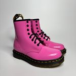 Dr. Martens  Unisex 1460 Patent Leather 8 Eye Boot in Thrift Pink Photo 5