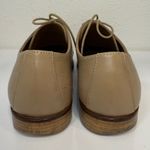 Everlane Italian Leather Modern Oxford Shoes Beige Size 7 VGUC Photo 5
