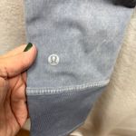 Lululemon  Align High Rise Crop 21" Leggings Blue Gray Athletic Yoga Pants Size 2 Photo 3
