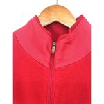 Antigua  Cincinnati Reds Zip Up Pullover Womens Large Red Fleece MLB Baseball Photo 3