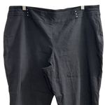 JM Collection Women's Plus Size 22 Petite Black Dress Pants Business Casual Photo 1