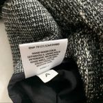 Eileen Fisher M Black Marled Grey Jacket Zip Front Photo 1