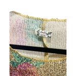 Free People  XL Floral Gold Sequin Long  Sleeved Top NWOT Photo 4