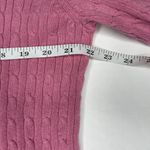 Merona Women's Rose Pink V-neck 3/4 Sleeve Pointelle Cardigan Sweater Plus XL Photo 6