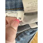 Reformation  High Rise Skinny Jean in Amalfi Wash Size 26 Party Preppy Designer‎ Photo 6