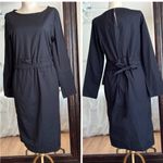 COS  Black Tie Back Dress Photo 1