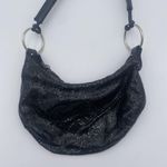 Thalia Sodi Black Mesh Shine Y2k Style Shoulder Bag Purse Evening Photo 6
