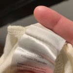 We Wore What  One Shoulder Cutout Jersey Tank in Cream Size Small Photo 10