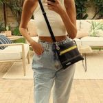 Show Me Your Mumu Emilia Elastic Waist Mom Jeans Blue Womens Size Medium Photo 1