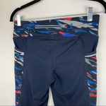 Athleta Be Free Capri Crop Pants Spliced Fire Photo 6