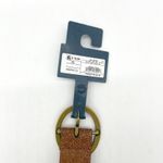 Universal Threads Universal Thread Cognac Belt‎ Womens XL Floral Print Faux Leather Boho Festival Photo 5