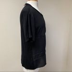 BCBGeneration BCBGenration Tee With Sheer Detailing Black S Photo 4