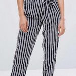 ASOS Stripe Pant With Tie Waist Photo 0