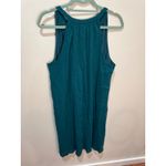 Garnet Hill Easy Cotton Gauze Cover-Up sz L Teal Photo 3