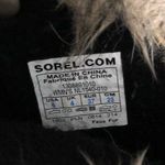 Sorel  Black Joan Of Arctic Faux Fur Tall Boots Size 6 US $210 Photo 6